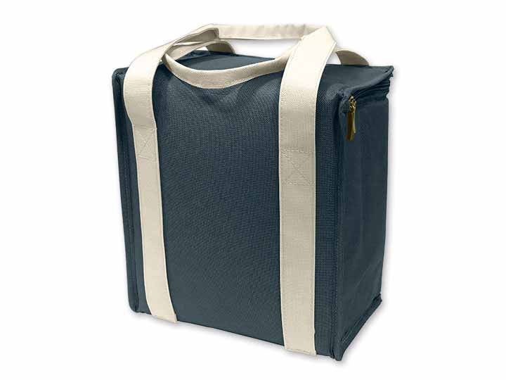 予約　ＢｉｇＢｅｅ　ＢＯＸ型クーラーランチバッグ　オーシャンネイビー_2