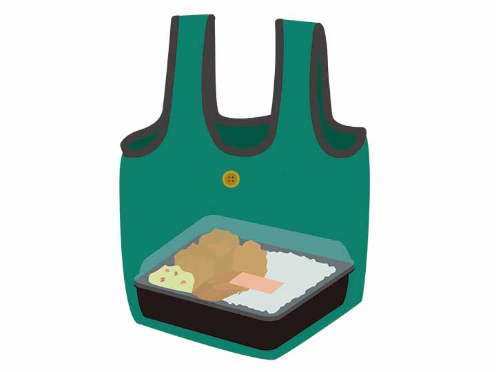 予約　コンビニプチバッグ　ダークグリーン_2