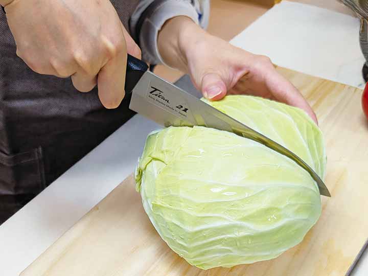 予約 フォーエバー銀チタン三徳包丁 刃渡り18CM_2