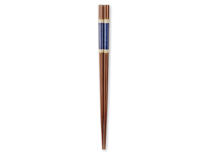 予約　若狭塗　食洗機対応六角初音塗箸（22.5CM）