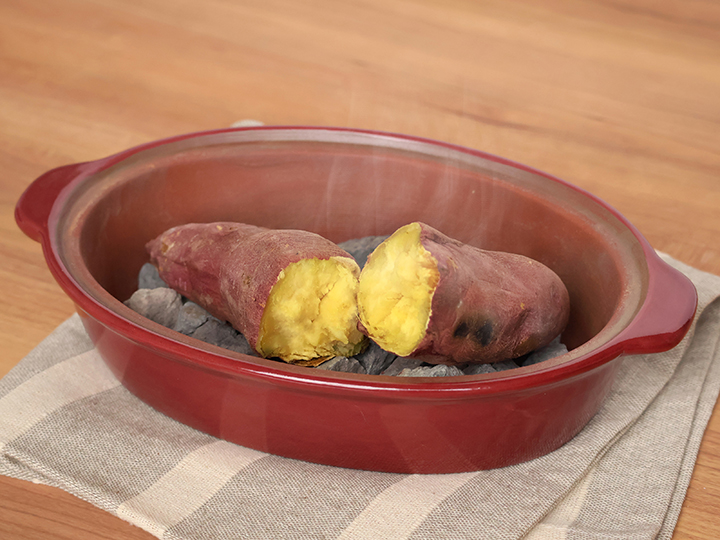 予約 レンジde石焼いも器(天然石付)_3