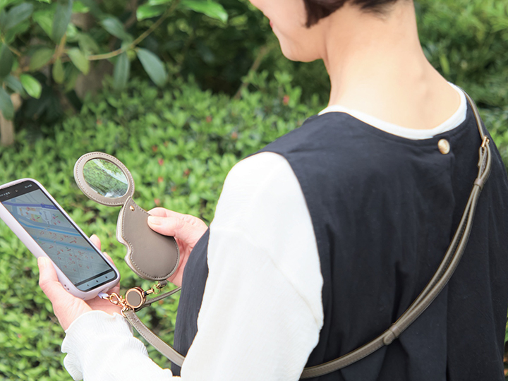 予約 ラムレザーお出かけルーペグレージュ_4