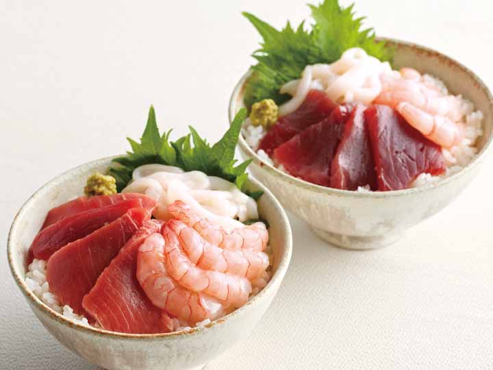 桃の節句　海鮮丼セット