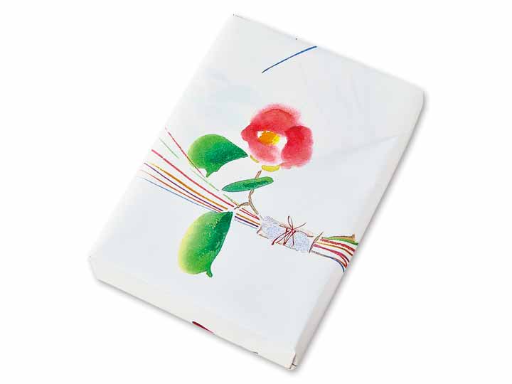 謹賀新年 干支の上用饅頭(午)紅白_3