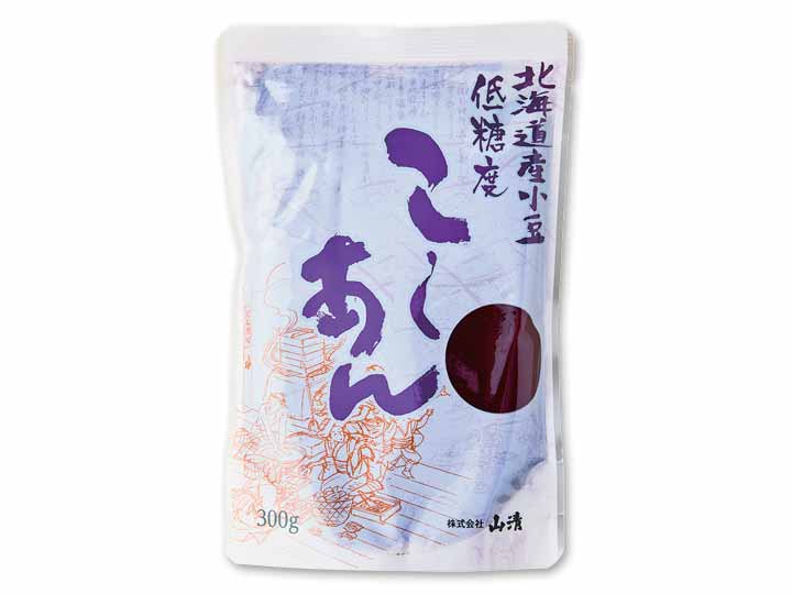 北海道産小豆の低糖度こしあん