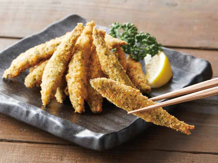 あたためるだけ 鹿児島産きびなご磯辺フライ 有機野菜や自然食品の購入は大地を守る会のお買い物サイト