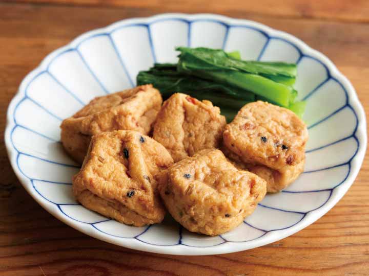 味付けミニがんも5コ