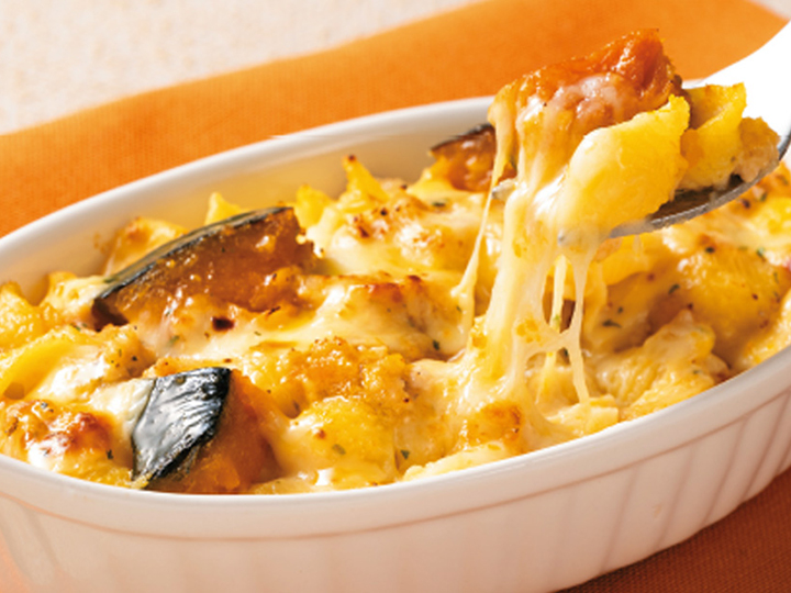 頒布会キャンセル分販売・かぼちゃの鶏そぼろ豆乳グラタン