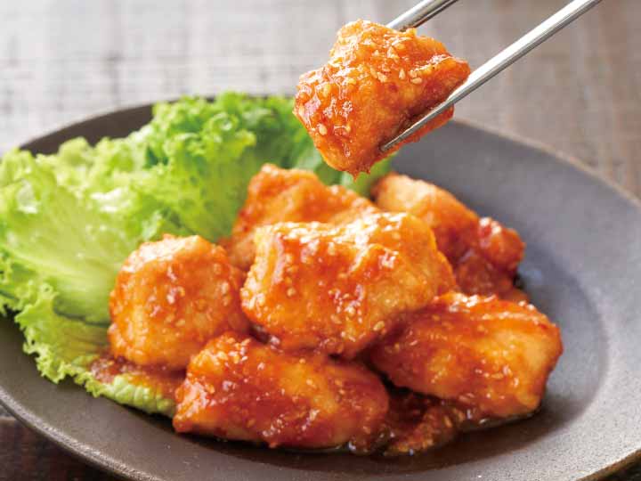 韓国風ヤンニョムチキン（悠然どり使用）