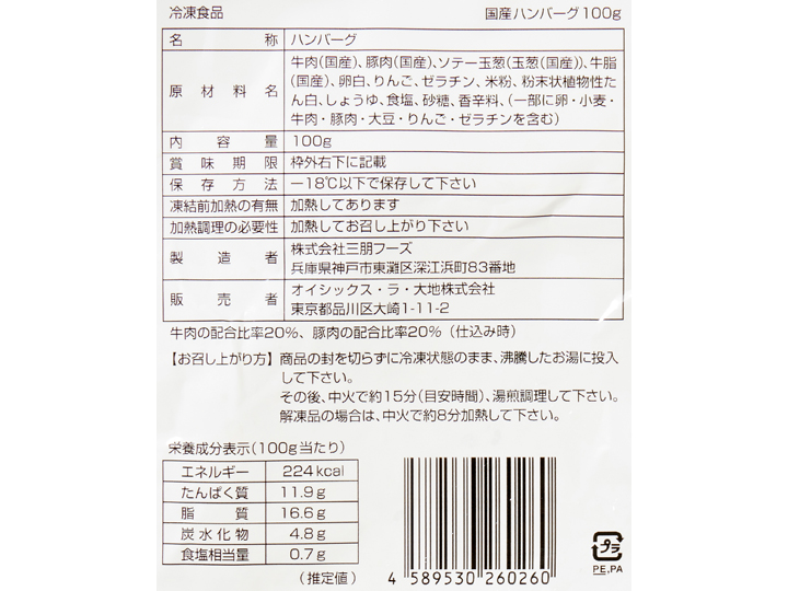 湯せんで簡単!お肉を味わうハンバーグ_5