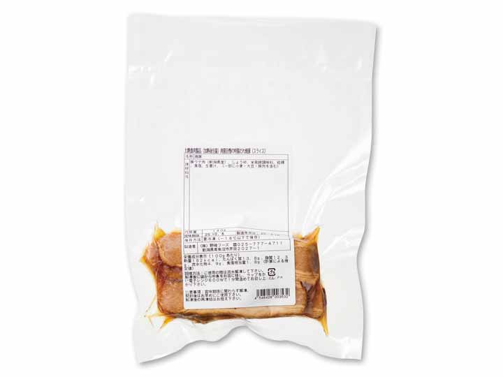 肉屋自慢の特製だれ焼豚（スライス）_2