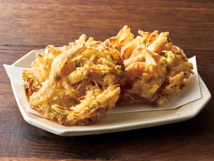 温めるだけサクッと富山県産白えびと3種の国産野菜のかき揚げ