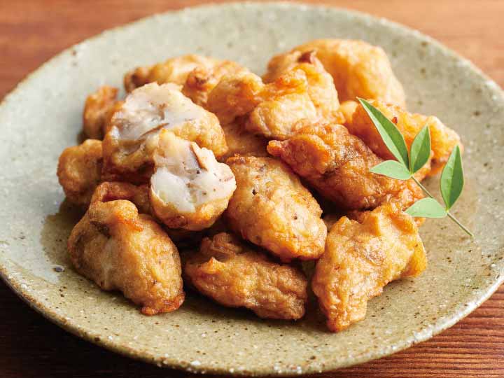 ごろごろ椎茸ちぎり揚げ_2
