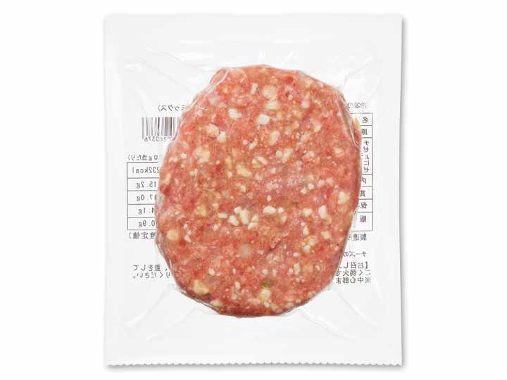 冷凍のまま焼ける　国産合挽肉の生ハンバーグ（国産チーズミックス）_2
