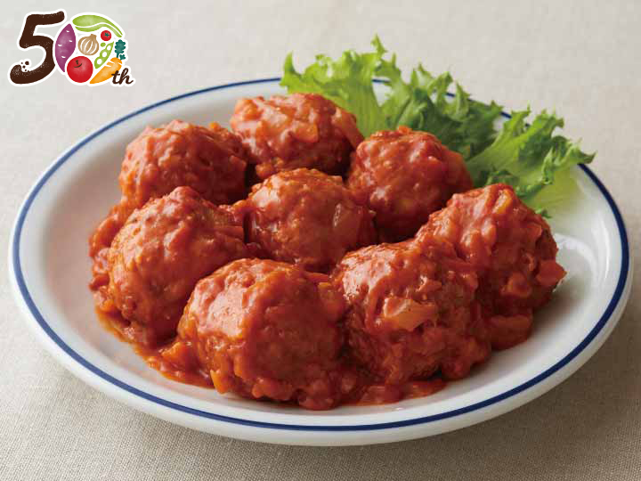 【記念商品】洋風トマトソース味　ふんわり豆腐鶏肉だんご