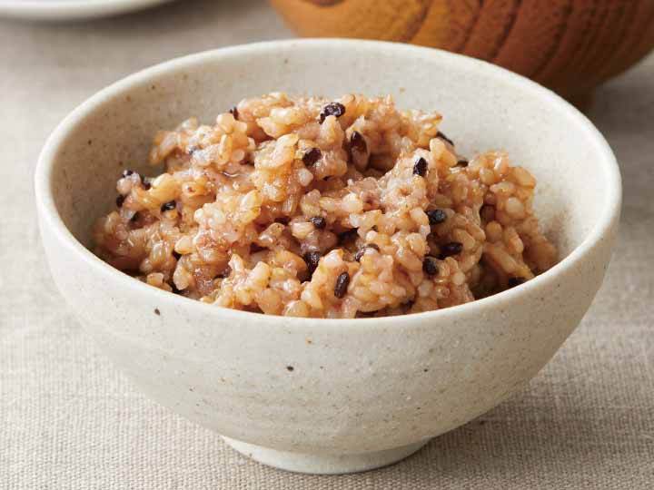 箱売・もちもち寝かせ玄米ごはん（黒米ブレンド）