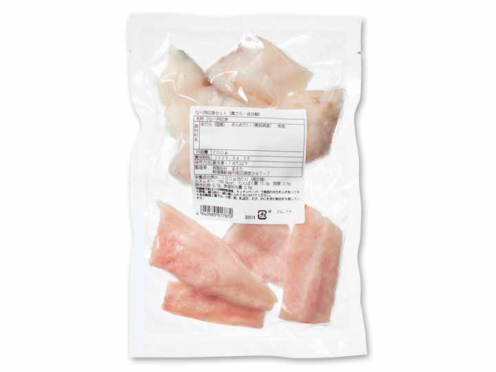 冬の味覚 なべ用切身セット(真だら・金目鯛)_3