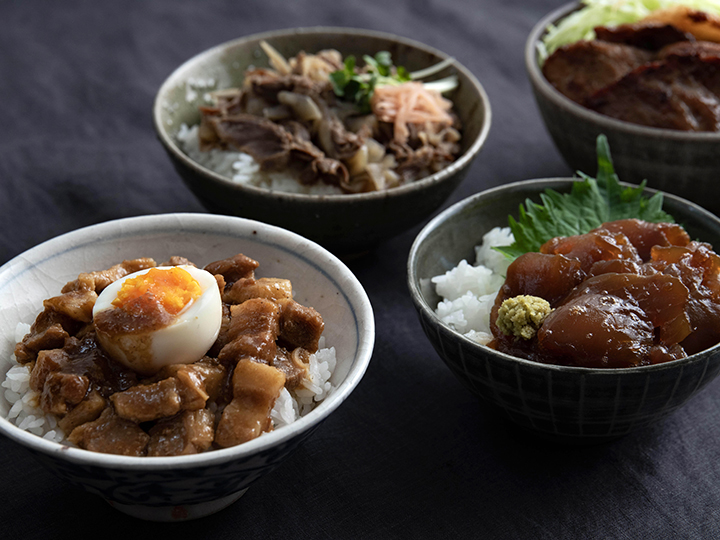 頒布会　食べきりサイズ　人気の小丼ぶり（全4回）