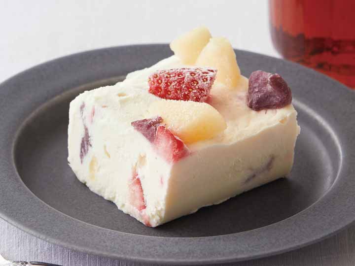 カッサータ フローズンフルーツチーズケーキ 有機野菜や自然食品の購入は大地を守る会のお買い物サイト