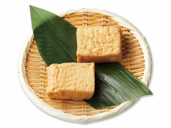 登録　国産大豆の絹厚あげ（日持ち）