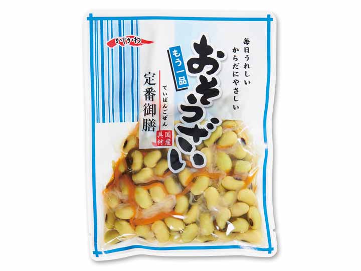あると便利な副菜　切干大根と青大豆のひたし豆煮_2