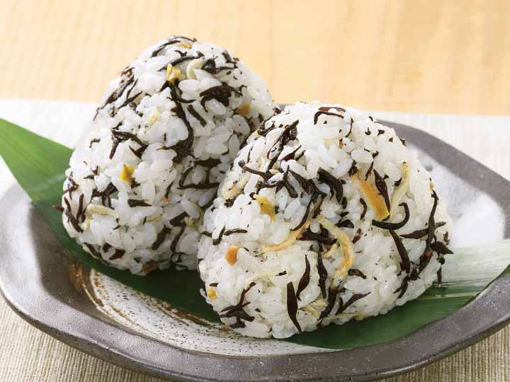 刻み梅入り　ひじきちりめん