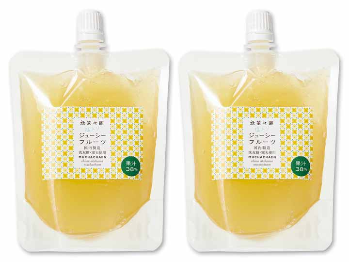 【セットでお得】塩入り　無茶々園の飲む柑橘ゼリー　ジューシーフルーツ×2パック_2