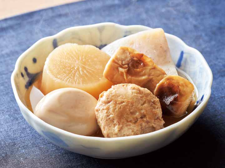 【お得】鶏つくねいり　5種の味しみおでん×2パック