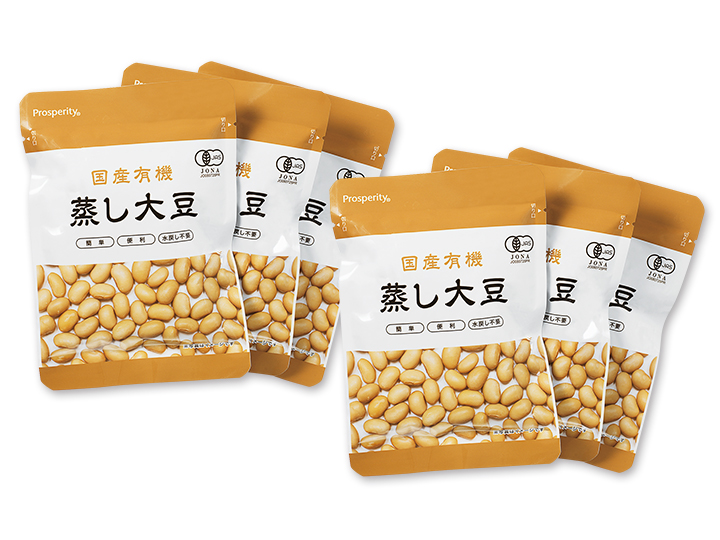 【お得】国産有機蒸し大豆×2パック_2