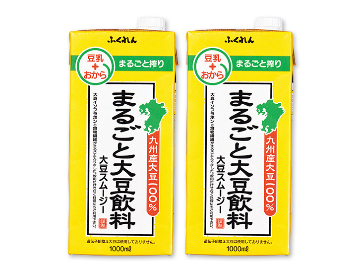 【お得】まるごと栄養　濃い飲む大豆×2パック