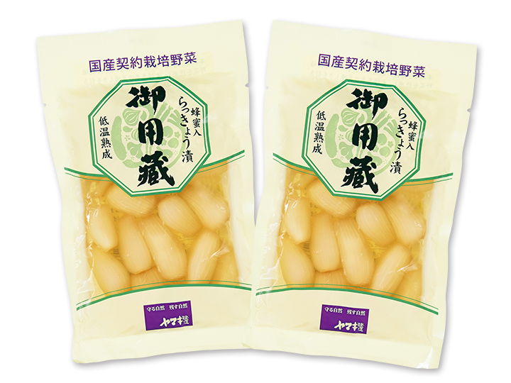 【お得】らっきょうの甘酢漬（はちみつ入り）×2パック_2