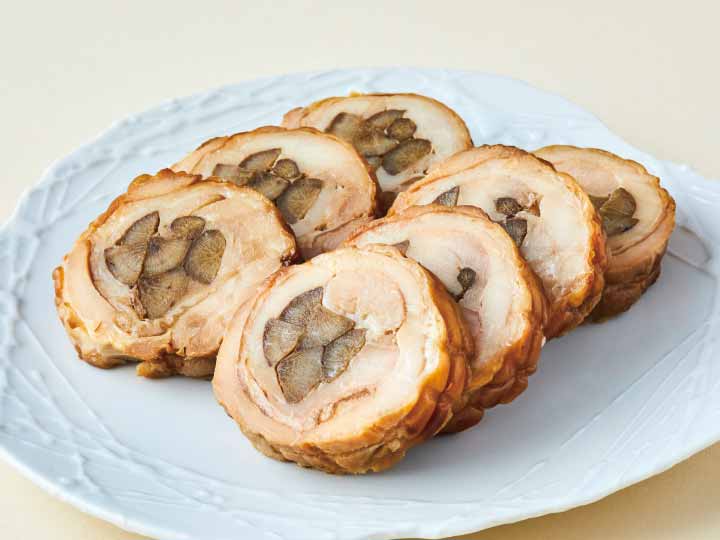 【予約】12／25〜配送　若鶏の八幡巻き