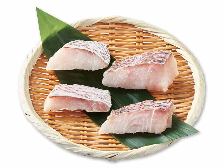 【予約】12／25〜配送　天然真鯛骨取り切身（うす塩味）_2