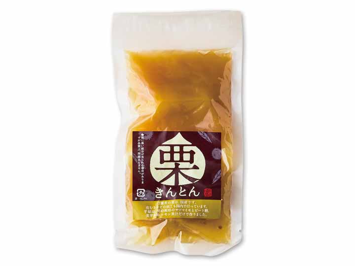 【予約】12／25〜配送　国産栗の無漂白栗きんとん_2