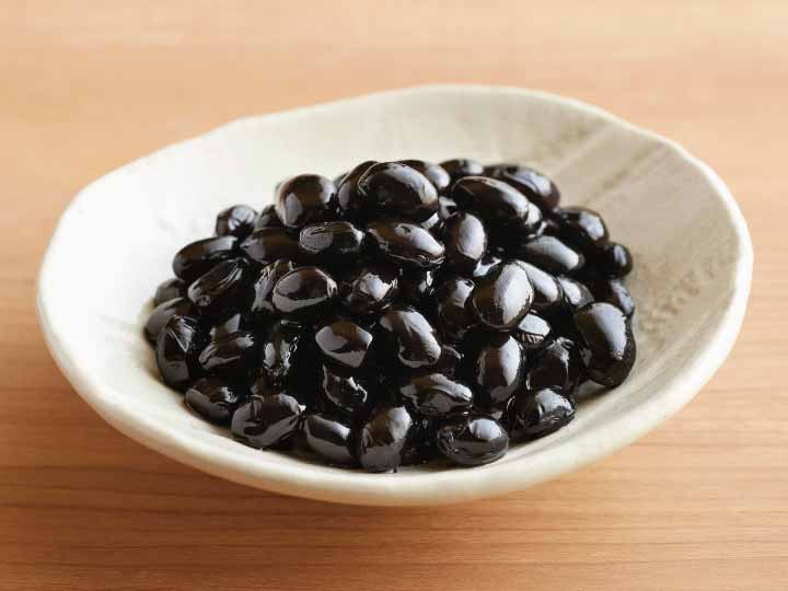 【予約】12／25〜配送　直火窯で炊いた　ふっくら黒豆煮
