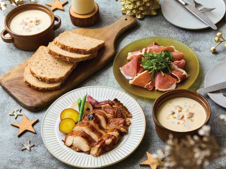 【予約】12／8週　クリスマスローストチキンセット