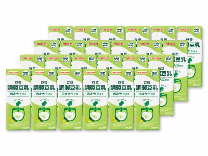 ゴクゴク飲める　箱売・国産大豆の調製豆乳