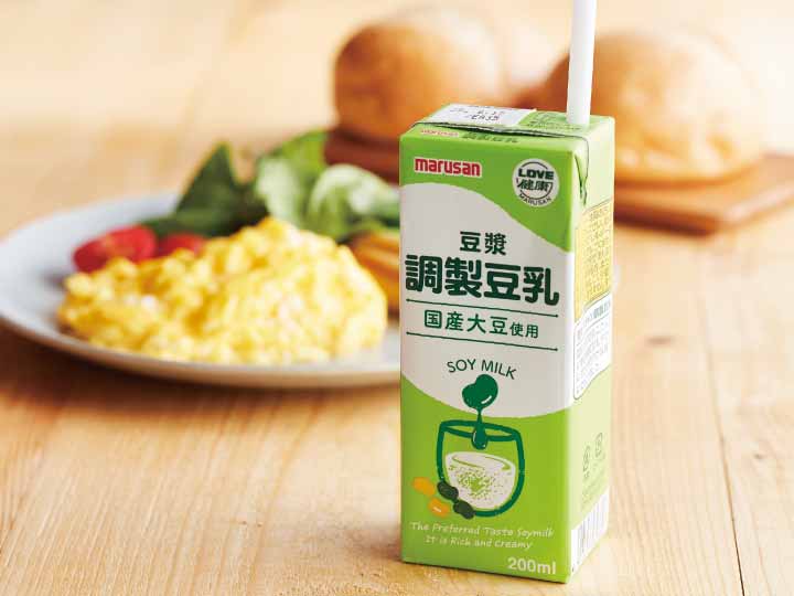 ゴクゴク飲める　箱売・国産大豆の調製豆乳_3