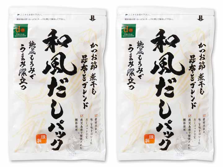【お得な2パック】徳用和風だしパック（かつお）×2