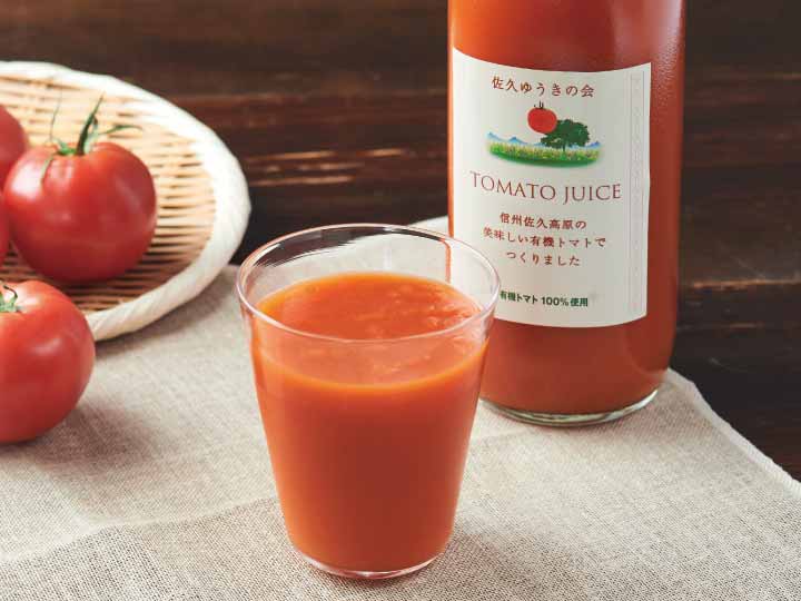 予約11／24週　信州佐久高原のトマトジュース（有機トマト使用）_2