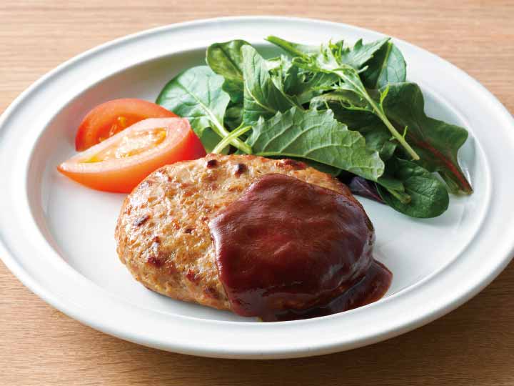 【50%OFF】湯せんで簡単!お肉を味わうハンバーグ