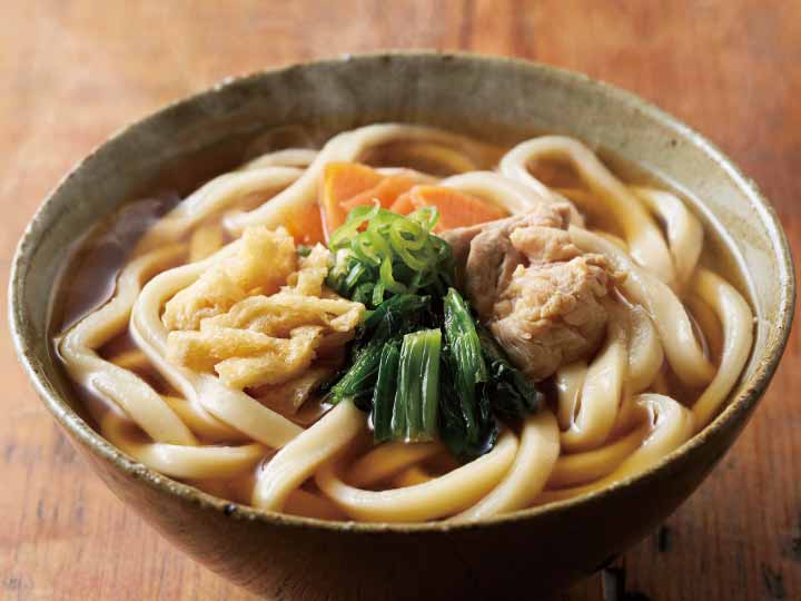 【お得な2パック】5種の具材が入った鍋焼きうどん×2