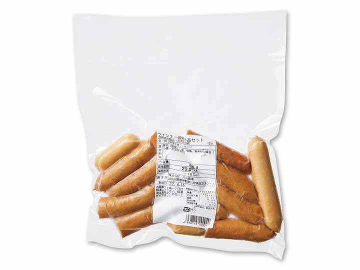 予約1/5週 大地のもったいナイ徳用 丹沢ハム工房 規格外ウインナーセット_2