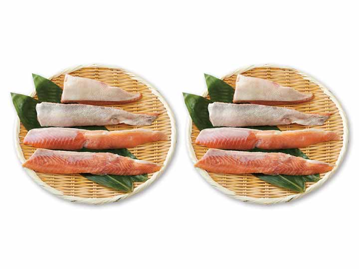 【お得な2パック】大地のもったいナイ北海道産鮭ハラス_2
