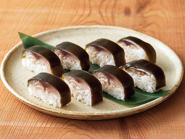 国産天然〆さば棒寿司