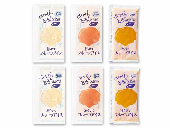 【賞味期限間近のためお得】おうちで凍らせてフルーツアイス アソート(いちご・りんご・マンゴー)×2_2