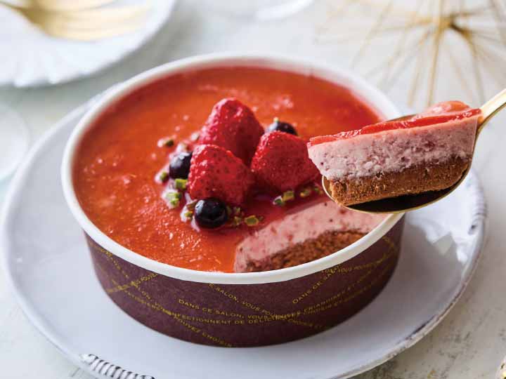 【3%OFF】有機苺のなめらかムースケーキ_2