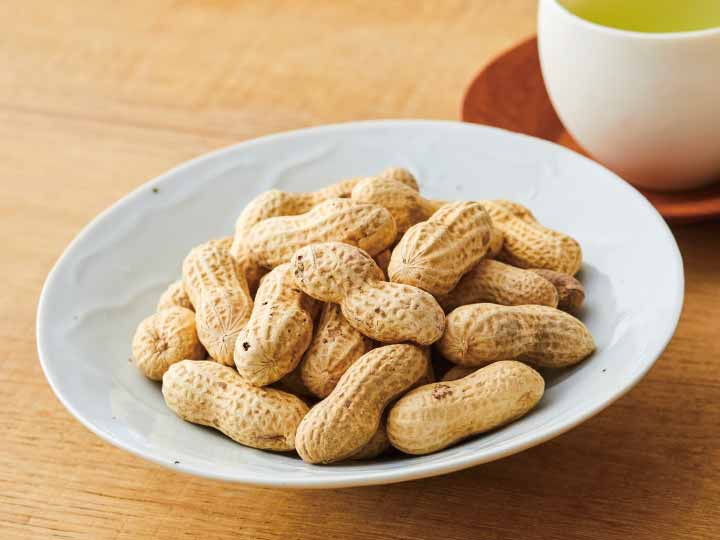 予約1／26週　からいり落花生　千葉半立