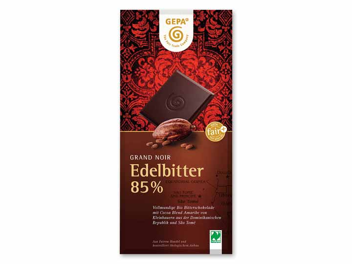 予約2／2週　オーガニック　ダークチョコレートカカオ85％