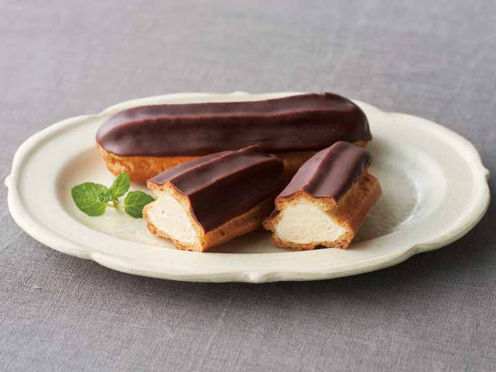 予約2／2週　濃厚なのにさっぱり！有機チョコレートのエクレア